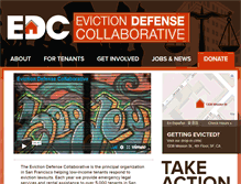 Tablet Screenshot of evictiondefense.org